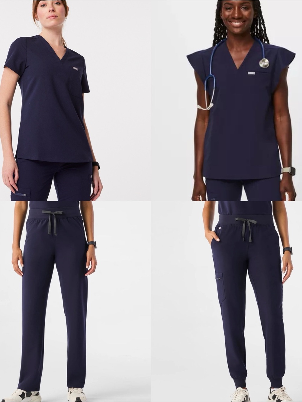 FIGS Scrub Set (5 pieces) XXS/XS Navy